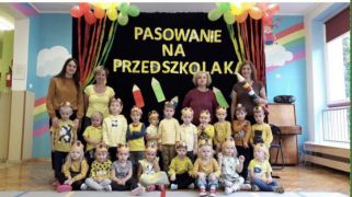 ilustracja do wpisu 
Pasowanie na Przedszkolaka 20.09.2021