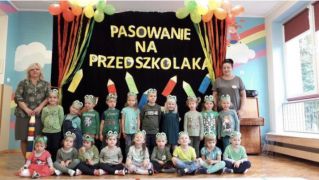 ilustracja do wpisu 
Pasowanie na Przedszkolaka 20.09.2021