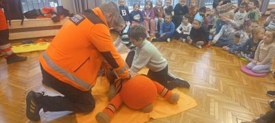 ilustracja do wpisu 
Spotkanie z Ratownikiem Medycznym